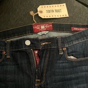 Lucky Brand Sofia Bootcut Dark Denim Jeans